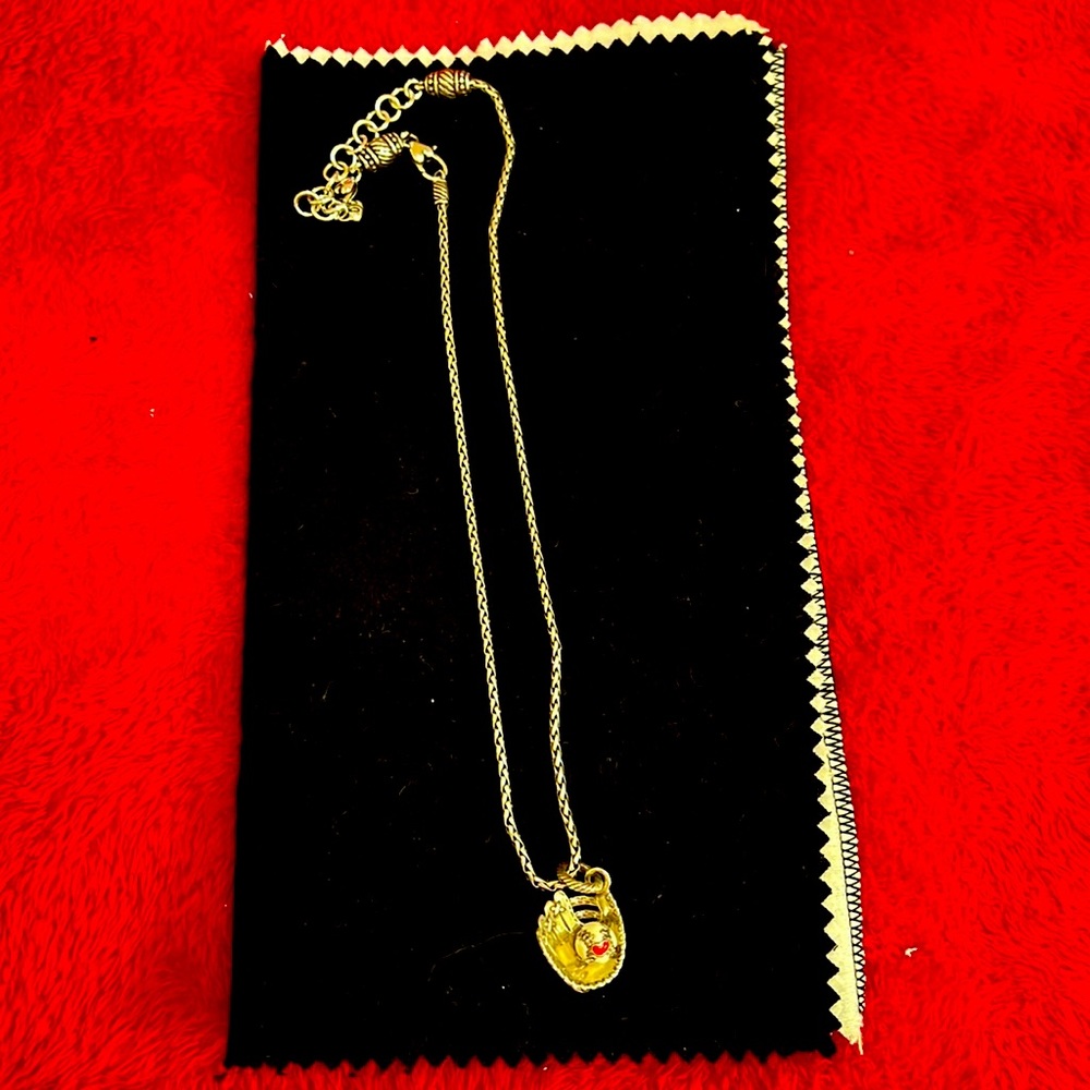 Brighton Baseball Necklace